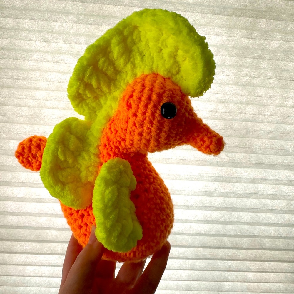 Just in time for Christmas! Handmade Seahorse
